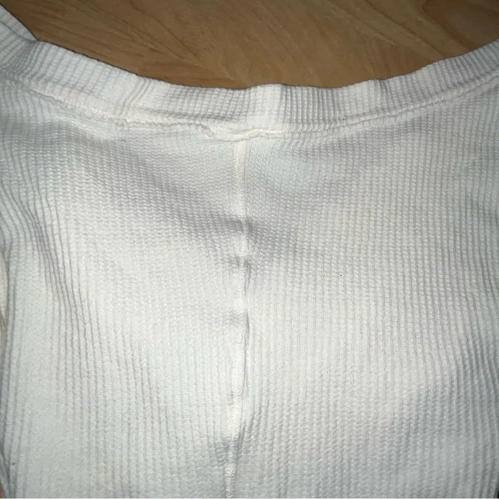 Intimately Free People Cream Long Sleeve Bodysuit